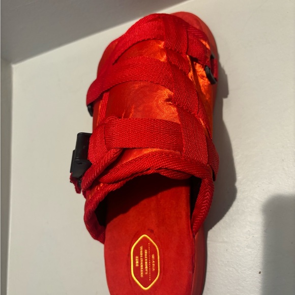 Visvim by Christo Red adjustable slides/sandal- Men’s - Picture 9 of 16
